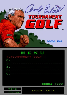 MegaTech: Arnold Palmer Tournament Golf screen shot title